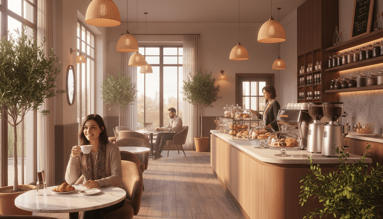 Caffè tradizionale in storico locale bolognese