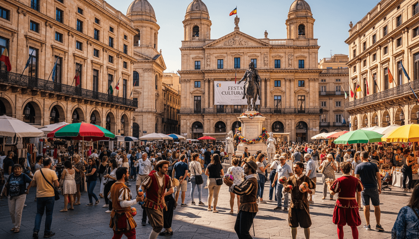 Piazza Maggiore punto di partenza del tour
