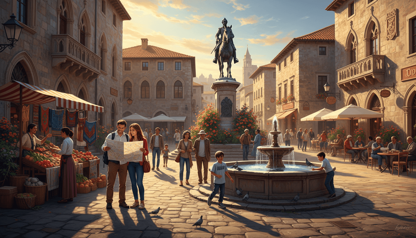 Piazza Maggiore a Bologna